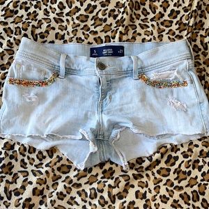 Hollister low rise shorts